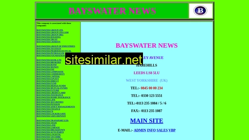 bayswaternews.com alternative sites