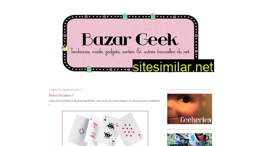 bazar-geek.blogspot.com alternative sites