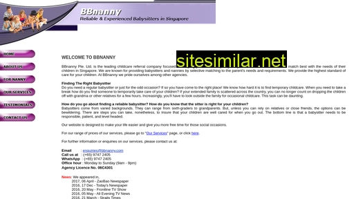 bbnanny.com alternative sites