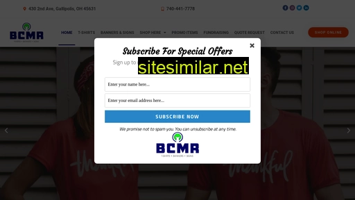 bcmrpromo.com alternative sites