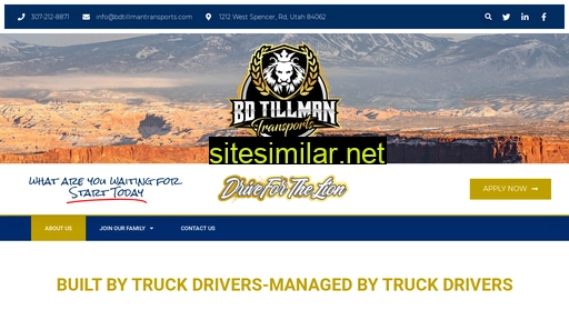bdtillmantransports.com alternative sites