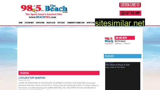 Beach985 similar sites