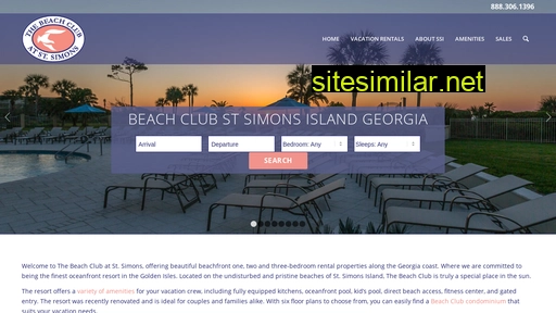 beachclubstsimons.com alternative sites