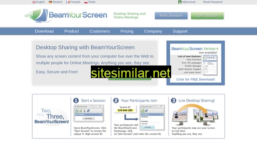 beamyourscreen.com alternative sites