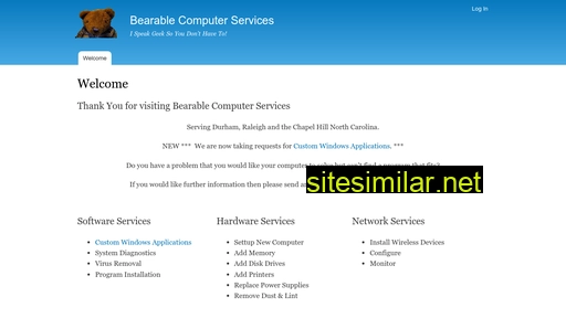 bearablecomputer.com alternative sites