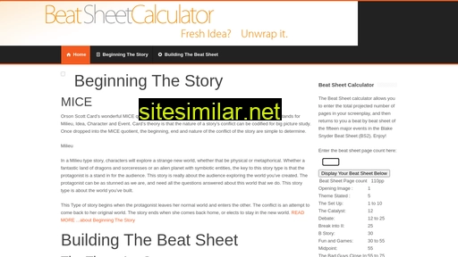 beatsheetcalculator.com alternative sites