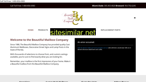 Beautifulmailbox similar sites
