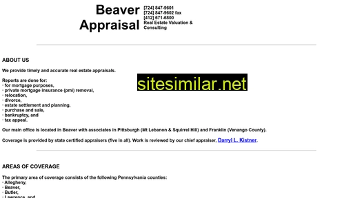 beaverappraisal.com alternative sites