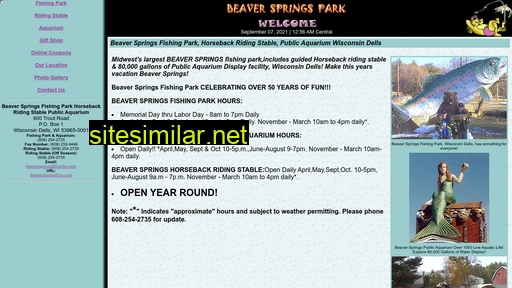 beaverspringsfun.com alternative sites