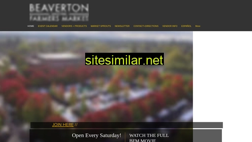 beavertonfarmersmarket.com alternative sites
