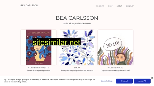 beacarlsson.com alternative sites