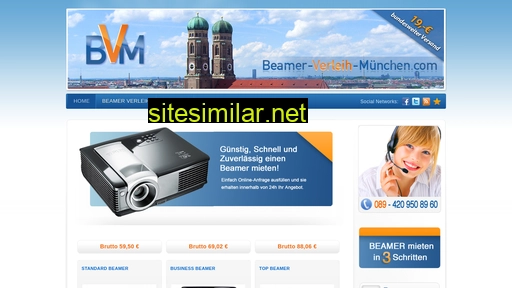 beamer-verleih-muenchen.com alternative sites
