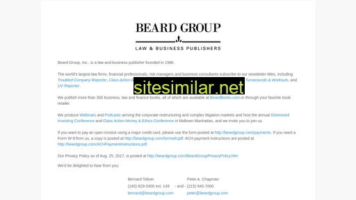 beardconferences.com alternative sites