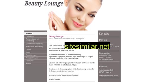 beauty-lounge-loerrach.jimdo.com alternative sites
