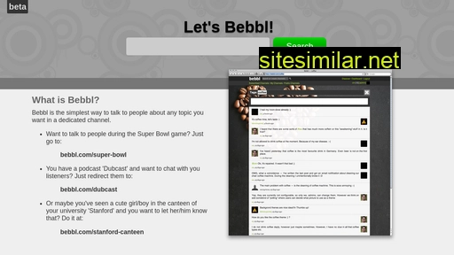 bebbl.com alternative sites