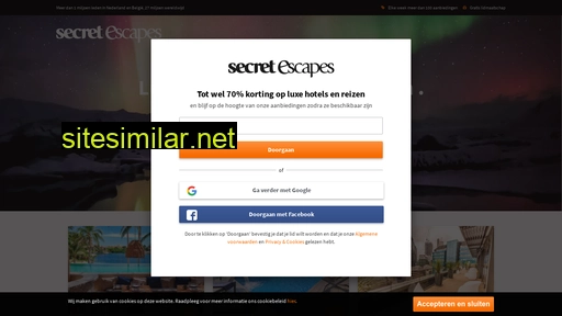 be.secretescapes.com alternative sites