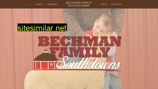 bechmanfamilysouthdowns.com alternative sites