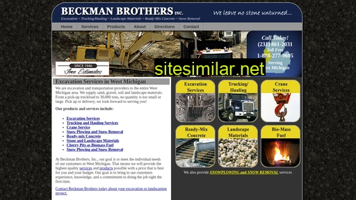 Beckmanbros similar sites