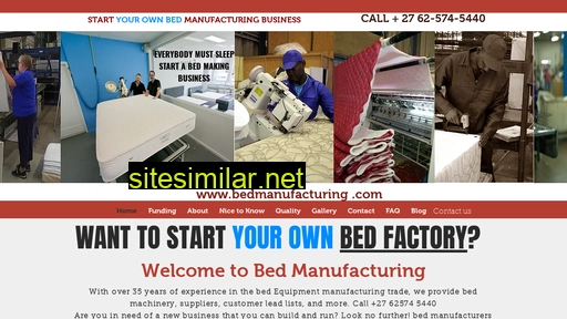 bedmanufacturing.com alternative sites