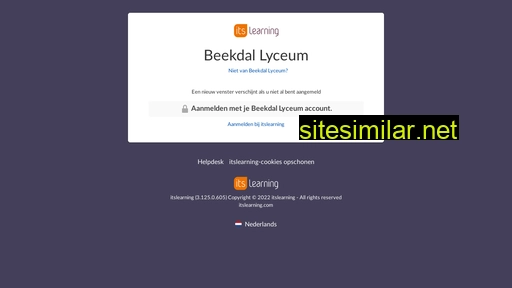 beekdal.itslearning.com alternative sites