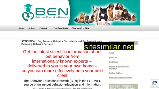 behavioreducationnetwork.com alternative sites