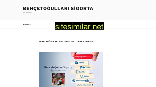 behcetogullarisigorta.com alternative sites