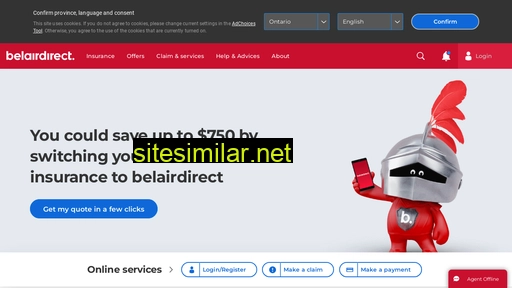 belairdirect.com alternative sites