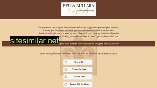 Bellabullarajewelry similar sites