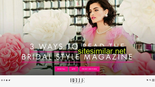 bellebridalmagazine.com alternative sites