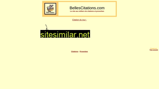 bellescitations.com alternative sites