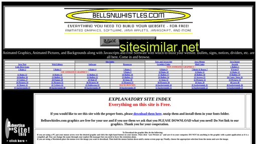 bellsnwhistles.com alternative sites