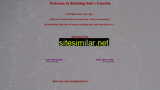 belchingbob.com alternative sites