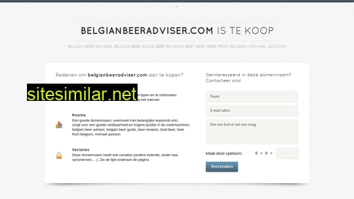 belgianbeeradviser.com alternative sites
