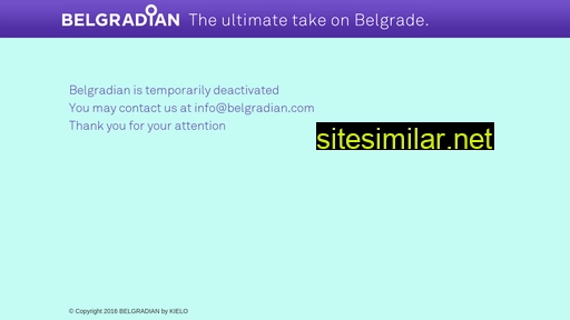 belgradian.com alternative sites