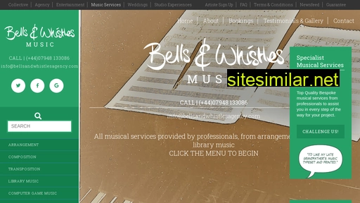Bellsandwhistlesmusic similar sites