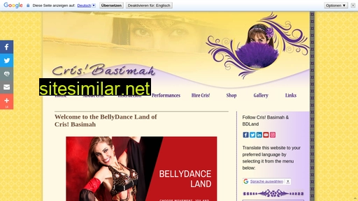 bellydanceland.com alternative sites