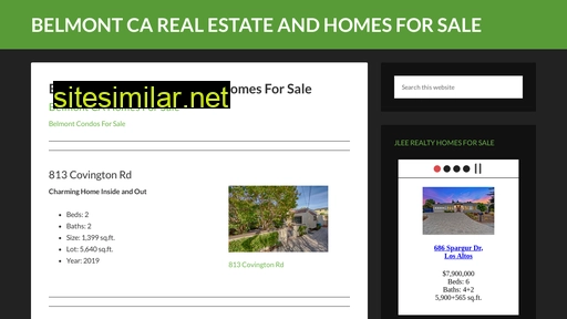 belmont-ca-real-estate-and-homes-for-sale.com alternative sites