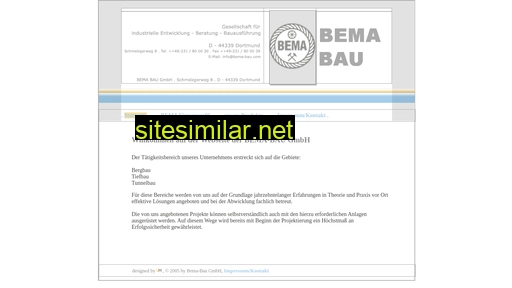 bema-bau.com alternative sites