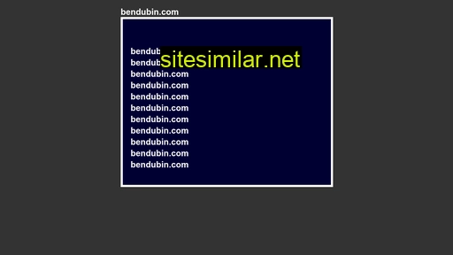 bendubin.com alternative sites