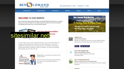 benlomandhosting.com alternative sites