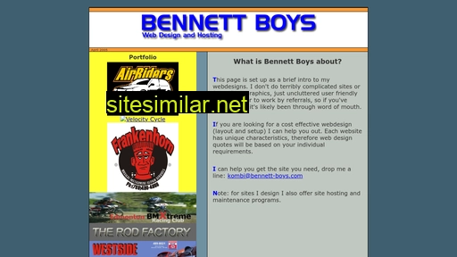 bennett-boys.com alternative sites