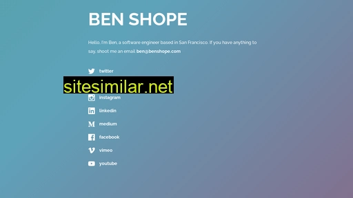 benshope.com alternative sites