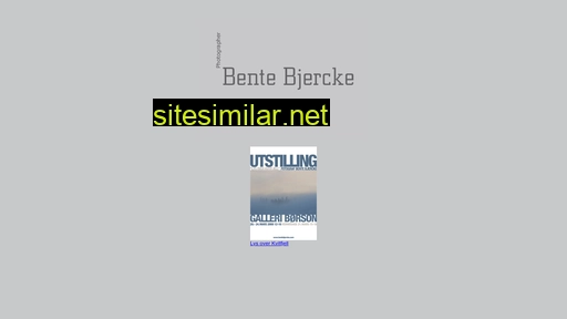 bentebjercke.com alternative sites