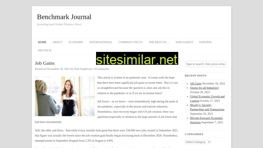 Benchmarkjournal similar sites