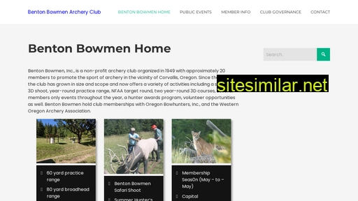 bentonbowmen.com alternative sites