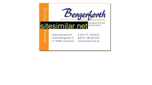 bergerforth.com alternative sites