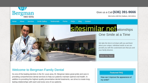bergmanfamilydental.com alternative sites