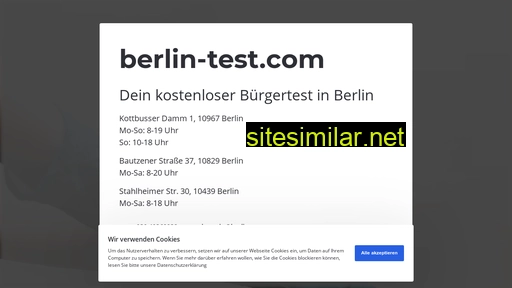 Berlin-test similar sites