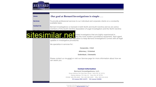 bernardinvestigations.com alternative sites
