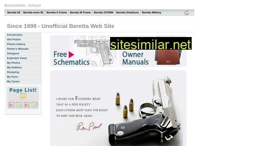 berettaweb.com alternative sites